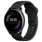 OnePlus Watch Color Screen Smart Watch, Standard Edition, 5ATM + IP68 Waterproof, Support Bluetooth Call / 14-days Long Standby / Heart Rate Monitor / Blood-oxygen Level Monitor / 110 Sports Modes(Black) - 1