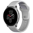 OnePlus Watch Color Screen Smart Watch, Standard Edition, 5ATM + IP68 Waterproof, Support Bluetooth Call / 14-days Long Standby / Heart Rate Monitor / Blood-oxygen Level Monitor / 110 Sports Modes(Silver) - 1