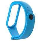 Silicone Watch Band for Xiaomi Mi Band 3(Blue) - 3
