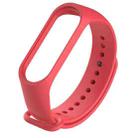 Silicone Watch Band for Xiaomi Mi Band 3(Red) - 1