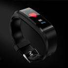 115Plus 0.96 inches OLED Color Screen Smart Bracelet,Support Call Reminder /Heart Rate Monitoring /Blood Pressure Monitoring /Sleep Monitoring /Sedentary Remind(Black) - 1