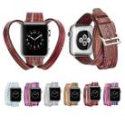 Colourful Sheep Leather Crown Watch Band for Apple Watch Series 3 & 2 & 1 42mm - 7