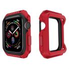 Smart Watch Shockproof Two Color Protective Case for Apple Watch Series 3 42mm(Red Black) - 1