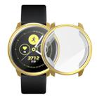 For Samsung Active Watch Full Coverage TPU Protective Case(Gold) - 1