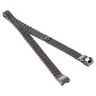 For Fitbit Alta Stainless Steel  Watch Band(Black) - 1