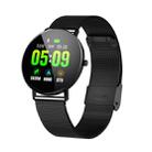 F25 1.3 inch TFT Color Screen Steel Watchband Smart Bracelet, Support Call Reminder/ Heart Rate Monitoring /Blood Pressure Monitoring/Sleep Monitoring/Blood Oxygen Monitoring (Black) - 1