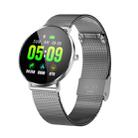 F25 1.3 inch TFT Color Screen Steel Watchband Smart Bracelet, Support Call Reminder/ Heart Rate Monitoring /Blood Pressure Monitoring/Sleep Monitoring/Blood Oxygen Monitoring (Silver) - 1