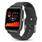 T98 1.4 inch Color Screen Smart Watch, IP67 Waterproof, Support Body Temperature Measurement / Heart Rate Monitoring / Blood Pressure Monitoring / Sedentary Reminder / Calories(Black) - 1