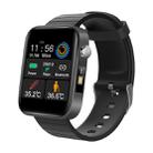T68 1.54 inch Color Screen Smart Watch, IP67 Waterproof, Support Body Temperature Measurement / Heart Rate Monitoring / Blood Pressure Monitoring / Sedentary Reminder / Calories (Black) - 1