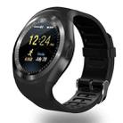 Y1 Round Nano SIM Card Fitness Tracker Smartband Smart Watch, with Whatsapp Facebook, Support Pedometer / Sleep Monitor / Music Control / Remote Camera / Sedentary Reminder(Black) - 1