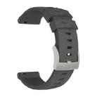 Silicone  Watch Band for SUUNTO Sport Baro(Grey) - 1