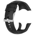Silicone  Watch Band for SUUNTO Trainer Wrist HR(Black) - 1