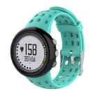 Silicone Male  Watch Band for SUUNTO M1 / M2 / M4 / M5(Mint Green) - 1