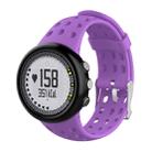Silicone Male  Watch Band for SUUNTO M1 / M2 / M4 / M5(Purple) - 1
