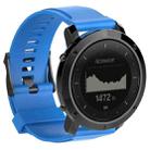 Silicone  Watch Band for SUUNTO Traverse(Blue) - 1