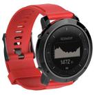 Silicone  Watch Band for SUUNTO Traverse(Red) - 1