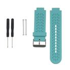 Silicone Sport Watch Band for Garmin Approach S2 / S4(Mint Green) - 1