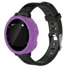 Solid Color Silicone Watch Protective Case for Garmin F235 / F750(Purple) - 1