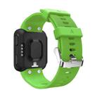 Silicone Sport Watch Band for Garmin Forerunner 35(Green) - 3