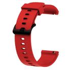 Silicone Sport Watch Band for Garmin Vivoactive 3 20mm(Red) - 1