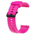 Silicone Sport Watch Band for Garmin Vivoactive 3 20mm(Rose Red) - 1