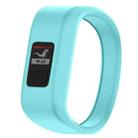 Silicone Sport Watch Band for Garmin Vivofit JR, Size: Small(Mint Green) - 1