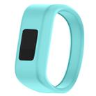 Silicone Sport Watch Band for Garmin Vivofit JR, Size: Large(Mint Green) - 1