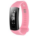 Silicone  Watch Band for Huawei Honor Band 3(Pink) - 1