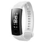 Silicone  Watch Band for Huawei Honor Band 3(White) - 1