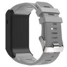 Silicone Sport Watch Band for Garmin Vivoactive HR(Grey) - 1