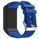 Silicone Sport Watch Band for Garmin Vivoactive HR(Blue) - 1