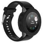 Solid Color Silicone Watch Protective Case for Garmin Fenix 5(Black) - 1