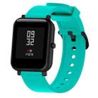 Silicone Glossy Sport Watch Band for Huami Amazfit Bip Lite Version 20mm(Mint Green) - 1