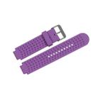 Male Adjustable Watch Band for Garmin Forerunner 25(Purple) - 1