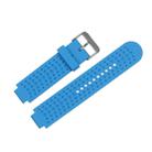 Male Adjustable Watch Band for Garmin Forerunner 25(Sky Blue) - 1