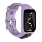 Silicone Sport Watch Band for Tomtom Runner 2/3 Series (Purple) - 1