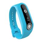 Silicone Sport Watch Band for TomTom Touch(Blue) - 1