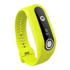 Silicone Sport Watch Band for TomTom Touch(Yellow) - 1