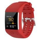 Silicone Sport Watch Band for POLAR M600(Red) - 1