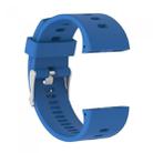 Silicone Sport Watch Band for POLAR V800(Blue) - 1