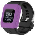 Solid Color Silicone Watch Protective Case for POLAR V800(Purple) - 1