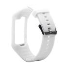 Silicone Sport Watch Band for POLAR A360 / A370(White) - 1