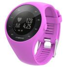 Silicone Sport Watch Band for POLAR M200(Purple) - 1