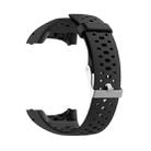Silicone Sport Watch Band for POLAR M400 / M430(Black) - 1