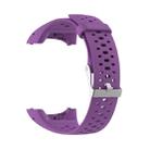 Silicone Sport Watch Band for POLAR M400 / M430(Purple) - 1