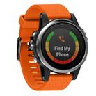 Fenix 5S Quick Removable Silicone Watch Band 20mm(Orange) - 1