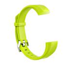 Children Silicone Twilled Watch Band for FITBIT ACE(Green) - 1