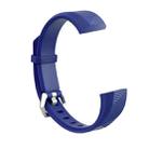 Children Silicone Twilled Watch Band for FITBIT ACE(Blue) - 1