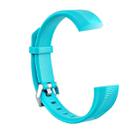 Children Silicone Twilled Watch Band for FITBIT ACE(Mint Green) - 1