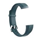 Children Silicone Twilled Watch Band for FITBIT ACE(Navy Blue) - 1